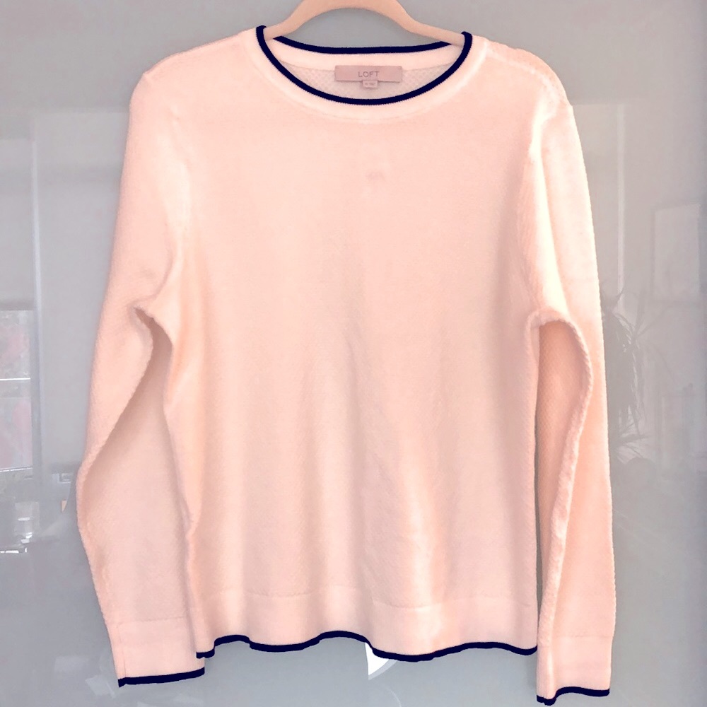 Loft Soft Long Sleeve Knit Crew Neck Sweater